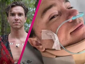 Eric Osterlund bei "Stranger Sins" und nach Unfall