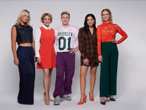 Maren, Yvonne, Moritz, Laura und Zoe von GZSZ