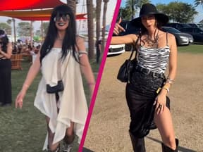 Heidi Klum und Samira Yavuz auf dem Coachella
