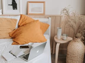 Ein gemütliches Schlafzimmer