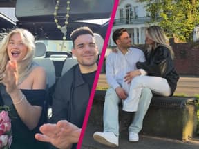 Stefano Zarrella mit einer unbekannten Blondine