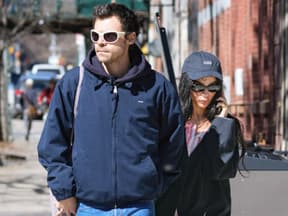 Harry Styles mit Zoe Kravitz in New York