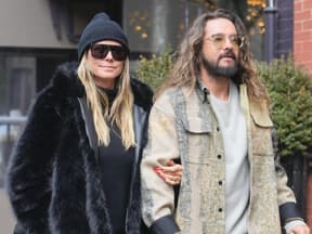 Heidi Klum und Tom Kaulitz beim Spaziergang