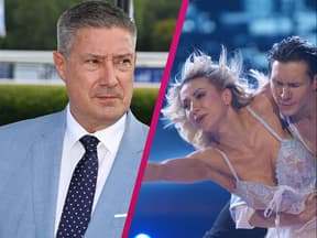 Llambi guckt wütend Anna-Carina Woitschack bei Rumba