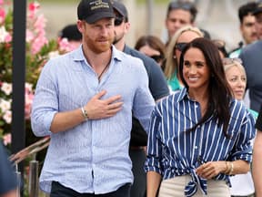 Prinz Harry und Herzogin Meghan in Australien nebeneinander