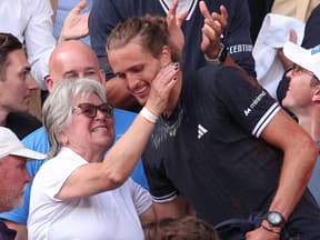 Alex Zverev mit seiner Oma