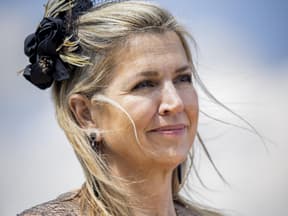 Königin Máxima der Niederlande schaut traurig