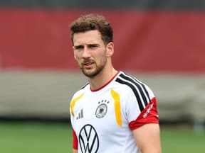 Leon Goretzka beim Training für die WM