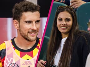 Leon Goretzka und Mathea Fischer Collage