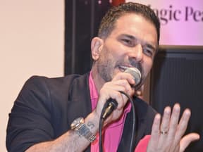 Marc Terenzi mit Mikrofon