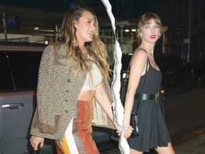 Blake Lively und Taylor Swift Trennungsstrich