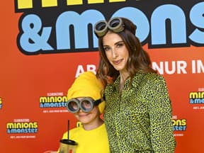 Cathy Hummels mit Sohn Ludwig