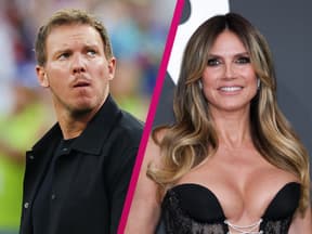 Collage Julian Nagelsmann und Heidi Klum