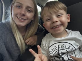 Loredana Wollny mit Sohn Aurelio