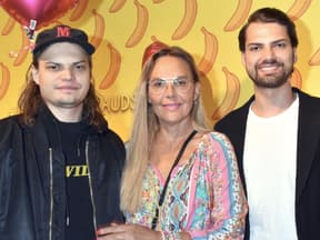 Natascha Ochsenknecht mit Wilson und Jimi