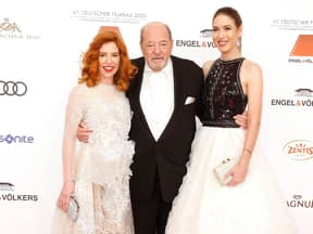 Ralph Siegel mit Ehefrau Laura und Tochter Alana 