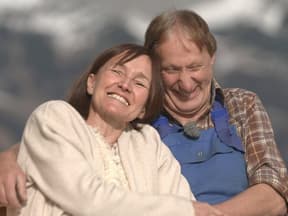 Franz und Silke strahlen