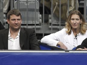 Steffi Graf mit Michael