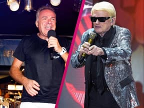 Tim Toupet und Heino als Collage
