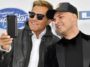 Dieter Bohlen und Pietro Lombardi machen sein Selfie