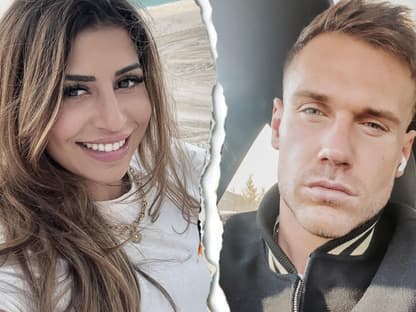 Eva Benetatou und Chris Broy mit einem Trennungsriss