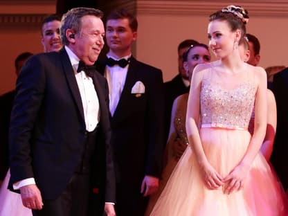 Roland Kaiser mit seiner Tochter Annalena