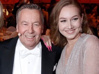 Roland und Annalen Kaiser glücklich