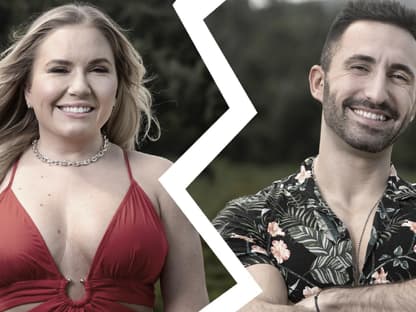 Marlisa Rudzio und Fabio De Pasquale lachen bei "Prominent getrennt"