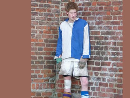 Prinz Harry als ernster Jugendlicher in Eton