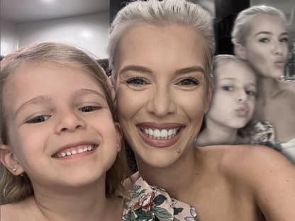 Oksana Kolenitchenko macht Selfie mit Tochter Arielle