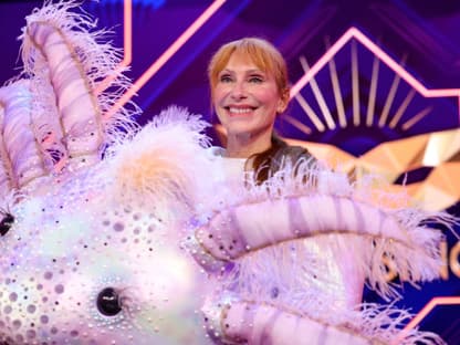Andrea Sawatzki bei "The Masked Singer", 2021.