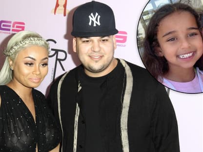 Blac Chyna und Robert Kardashian Jr. und Tochter Dream