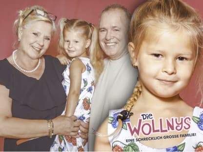 Die Wollnys: Cataleya "Püppi" mit Harald und Silvia