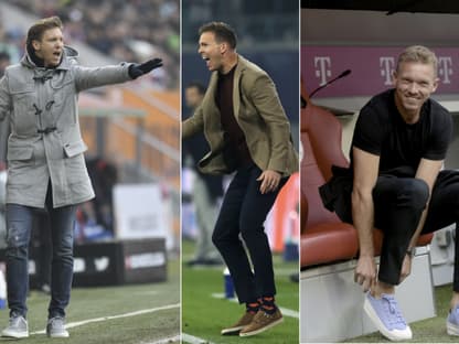 Julian Nagelsmanns Schuhe und Socken