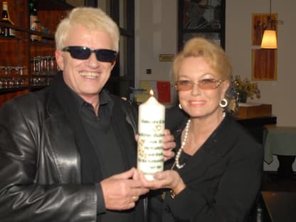 Heino und Hannelore bei ihrem 30. Hochzeitstag