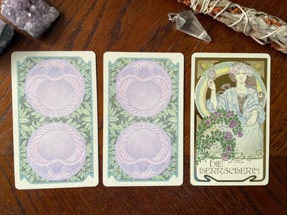 Tarot Tageskarte aus dem Kartendeck Ätherische Visionen