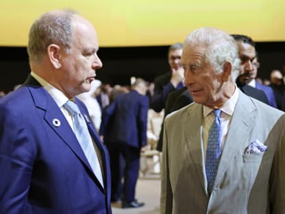 Fürst Albert und König Charles III.