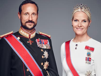 Prinz Haakon und Prinzessin Mette Marit von Norwegen