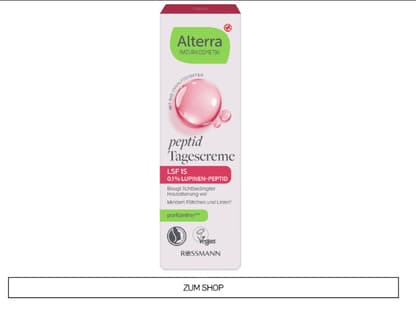 Tagescreme von Alterra mit Peptiden