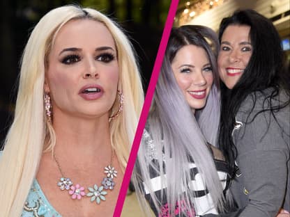 Daniela Katzenberger, Jenny Frankhauser und Iris Klein