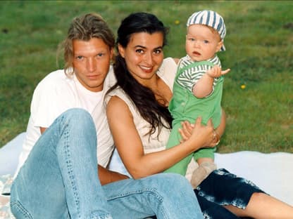 Hardy Krüger jr. mit Ex-Frau Petra und Sohn Leon