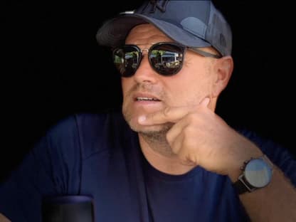 Michael Busse mit Sonnenbrille