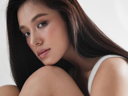 Hautpflege preisgekrönt Asiatisches model