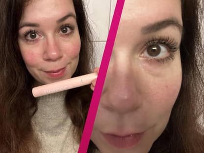 vorher-nachher mascara Mascara test