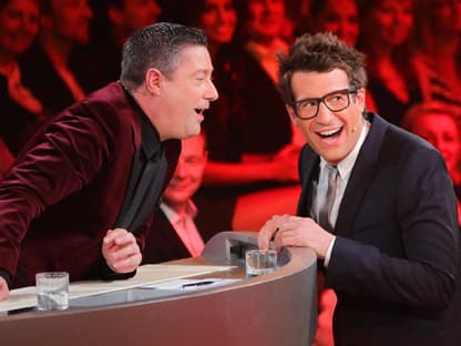 Daniel Hartwich scherzt mit Llambi