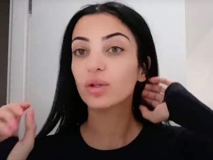 Dilara Kruse Ende 2023 in einem YouTube-Video