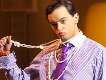 Julian F. M. Stoeckel früher im Jahr 2009 auf einer Fashion Show