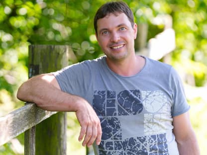 Bauer Manfred im Grünen