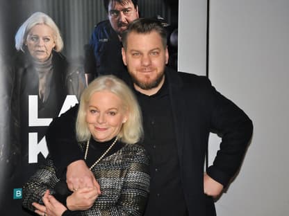 Brigitte & Marvin Kren posieren zusammen