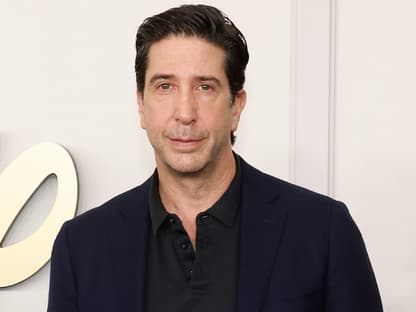 David Schwimmer vor Filmwand